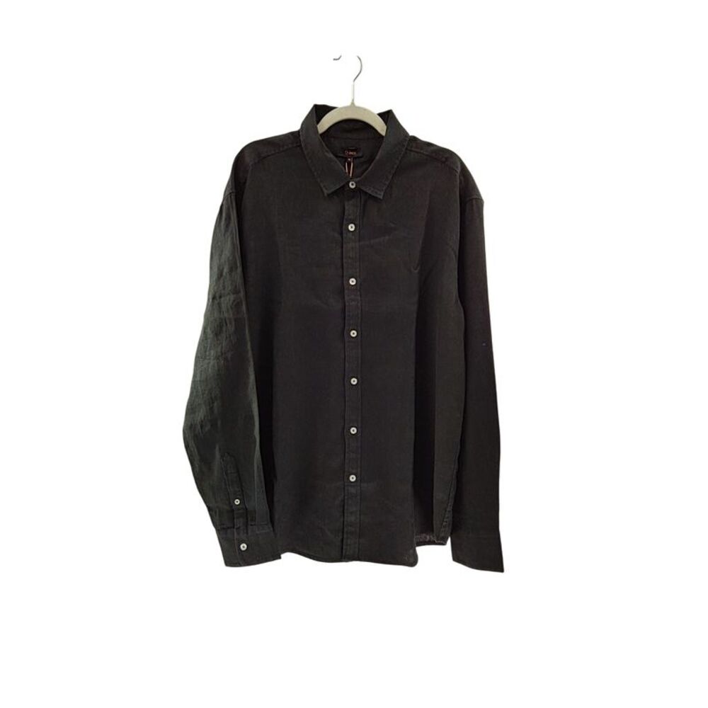 Quince Black Sleeved Top XL